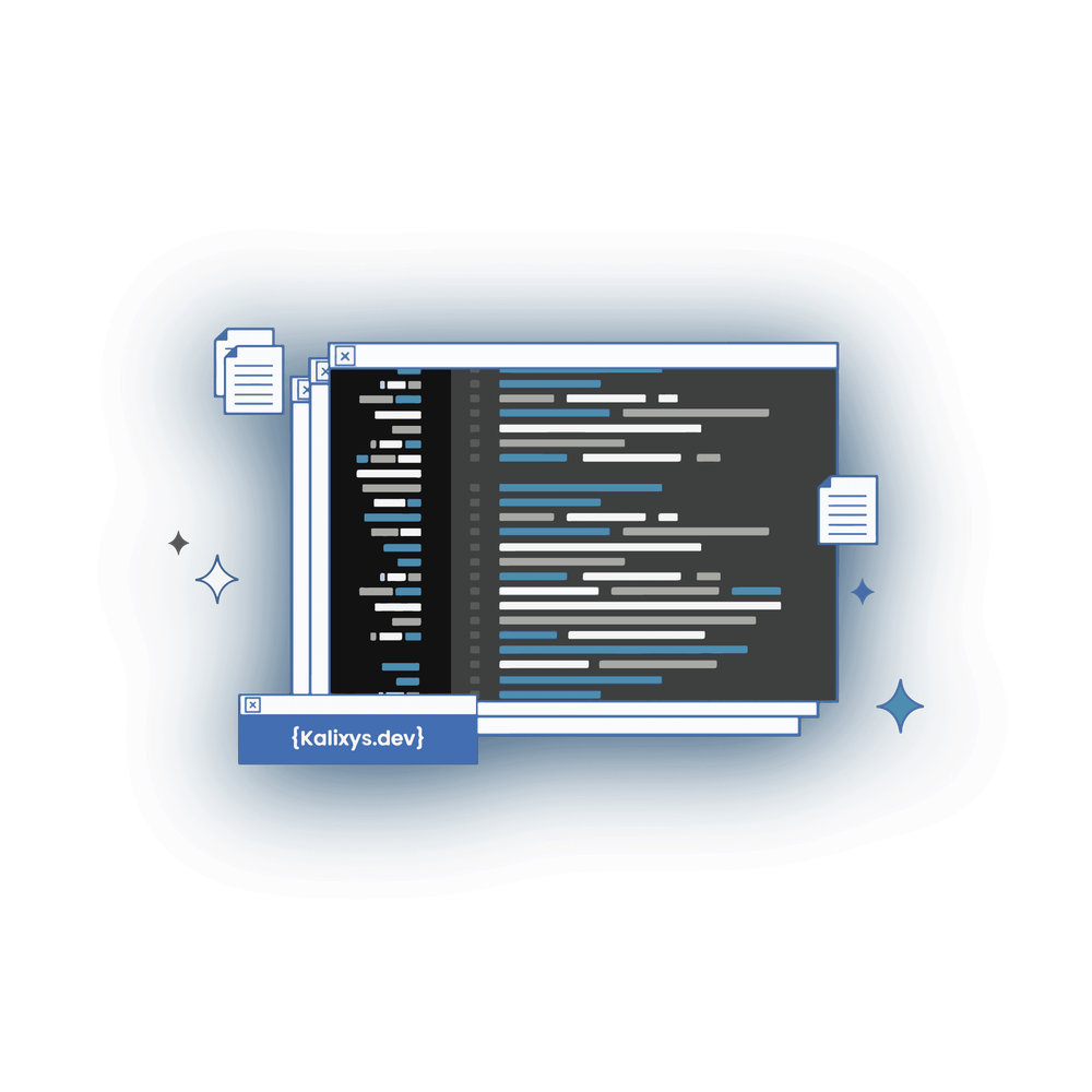 Interface de développement Kalixys pour la conception de site internet